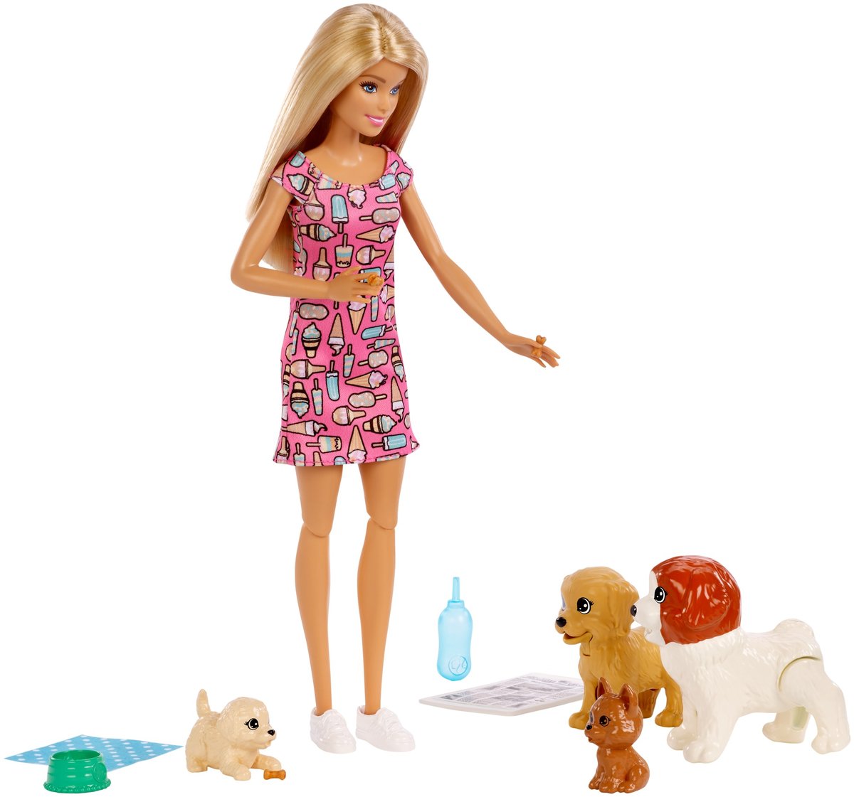 Barbie, lalka Opiekunka piesków, FXH08