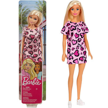Barbie, lalka w różowej sukience GHW45 - Barbie