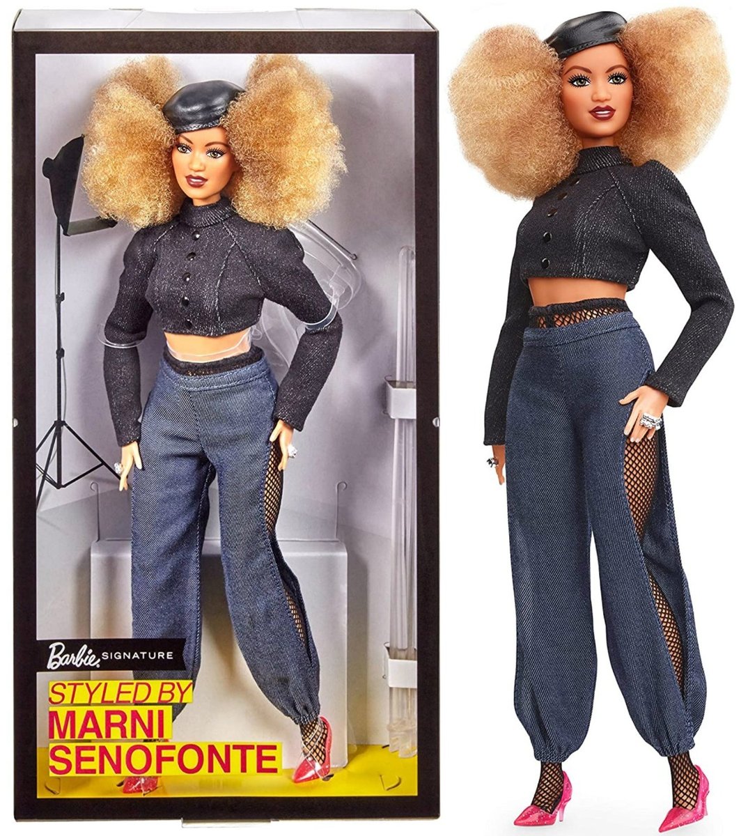 Barbie, lalka z serii Styled by Marni Senofonte