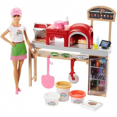 Barbie, lalka z zestawem, FHR09