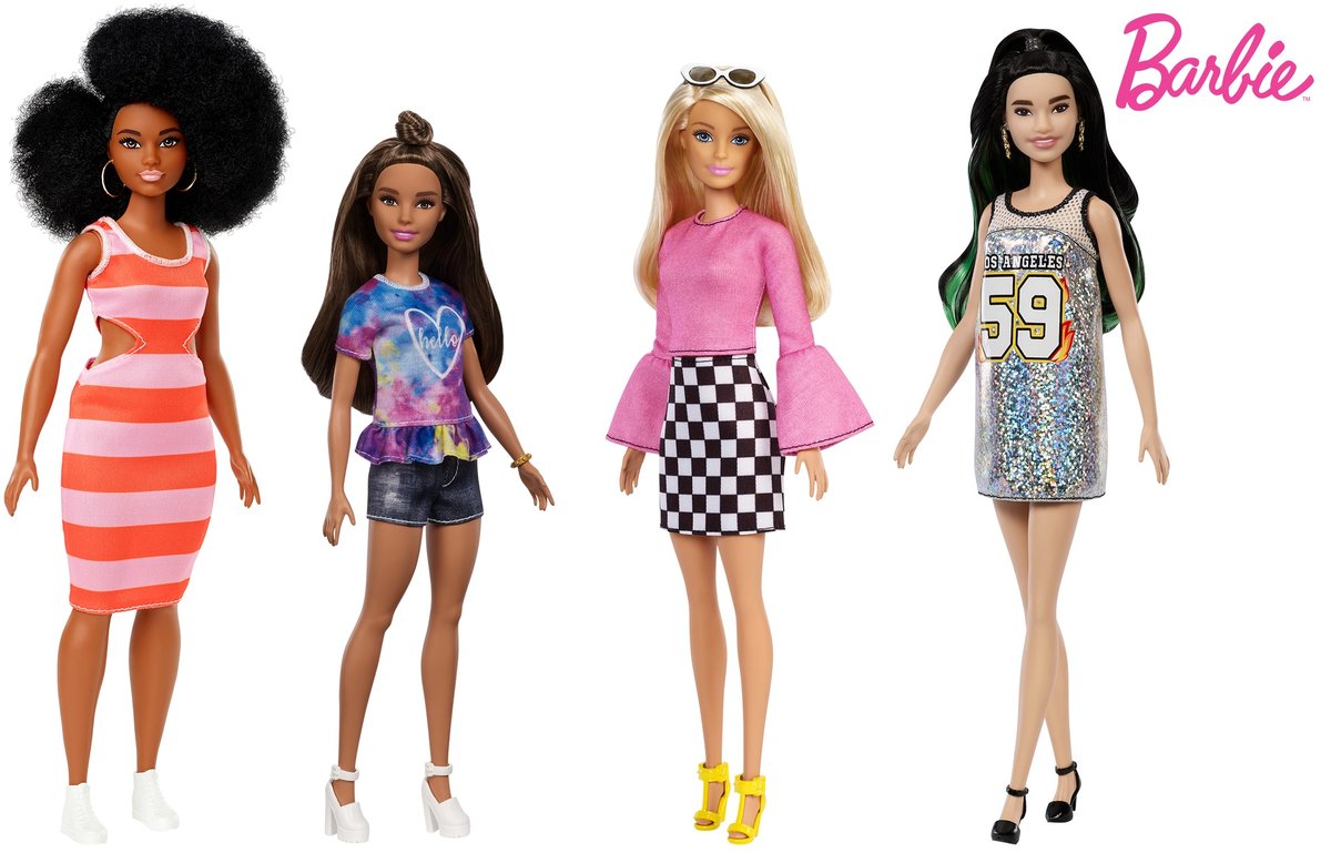 Barbie, lalki Modne przyjaciółki, zestaw
