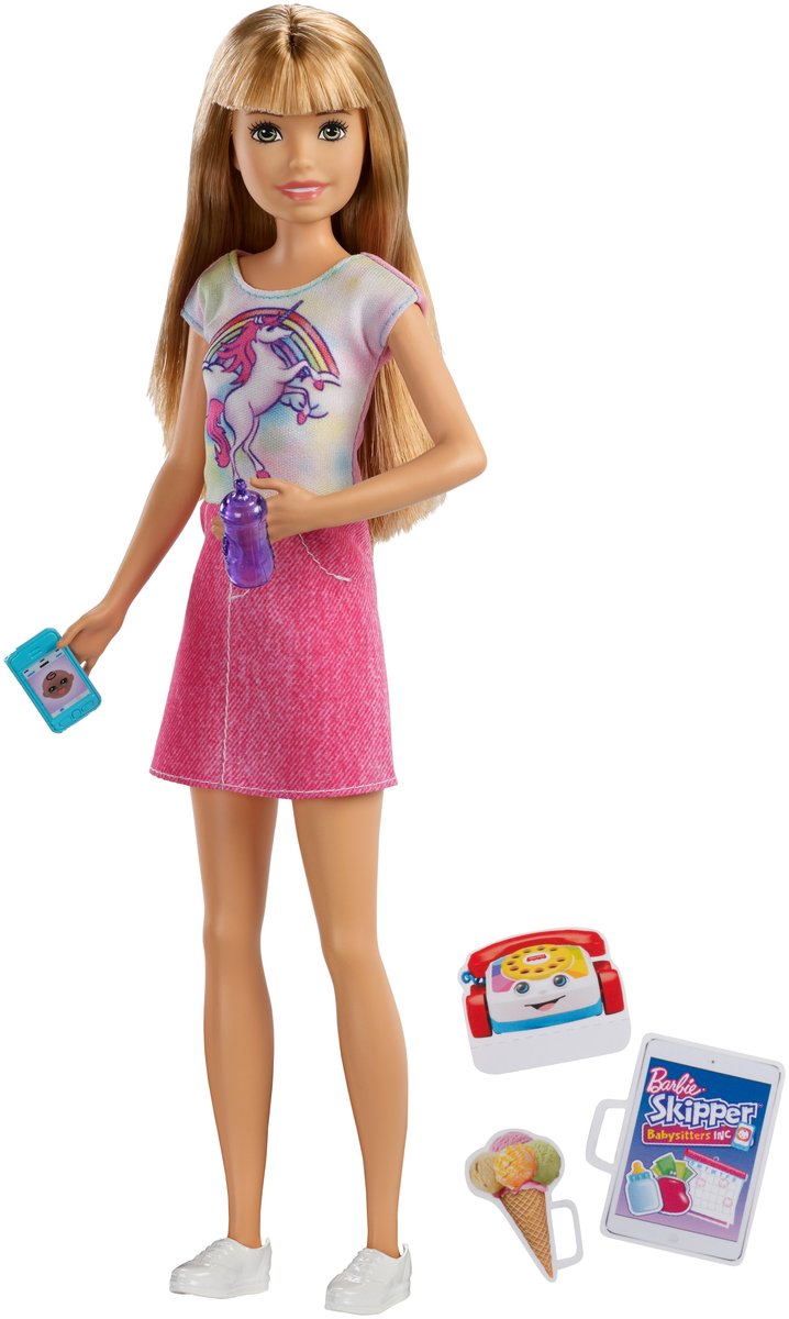 Barbie, opiekunka dziecięca, FHY89/FXG91