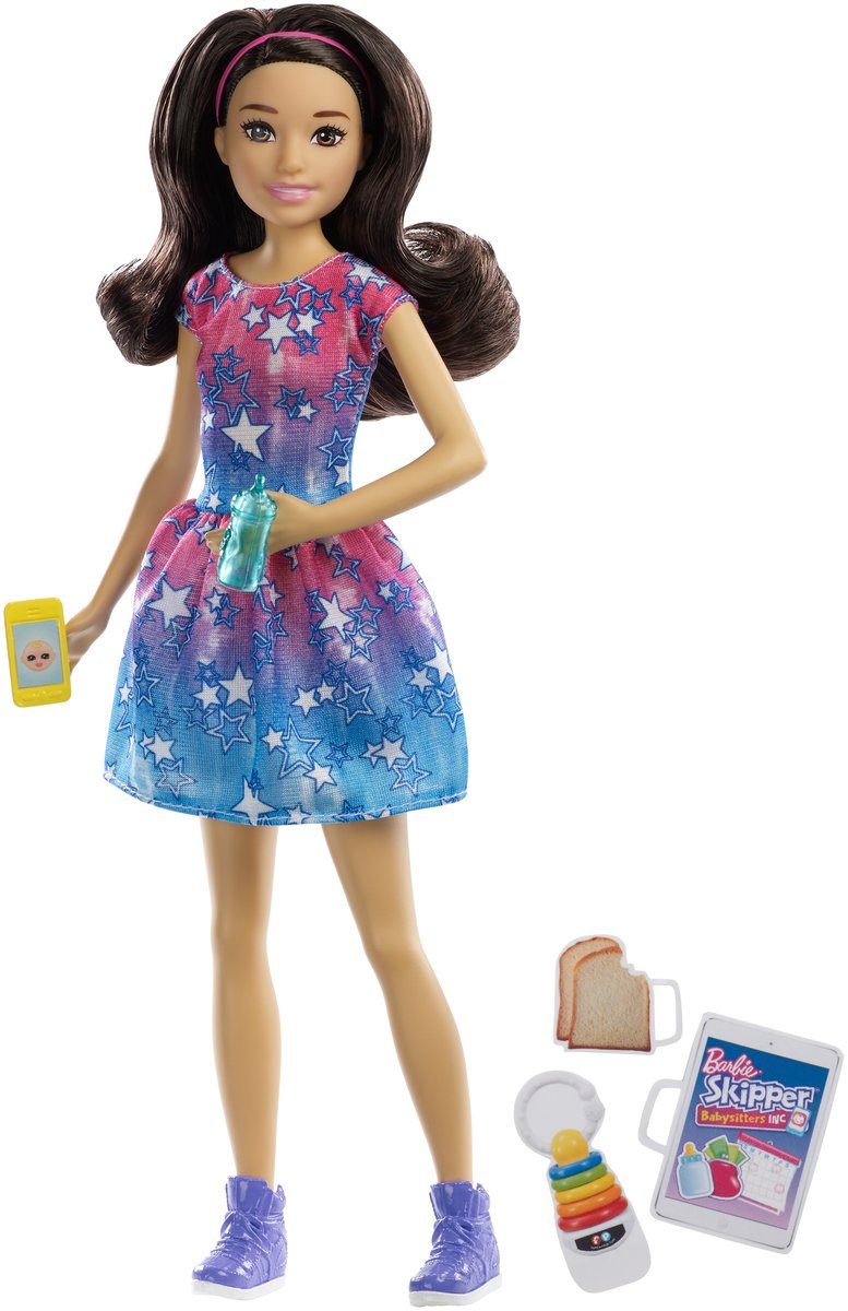 Barbie, opiekunka dziecięca, FHY89/FXG93