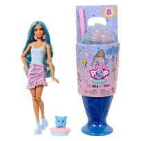 Barbie Pop Reveal Seria Stylowy deser, figurka zwierzątka i akcesoria, Zabawka dla dzieci 3+ JFY61