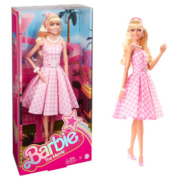 Barbie The Movie w różowej sukience, lalka filmowa, Margot Robbie - Barbie