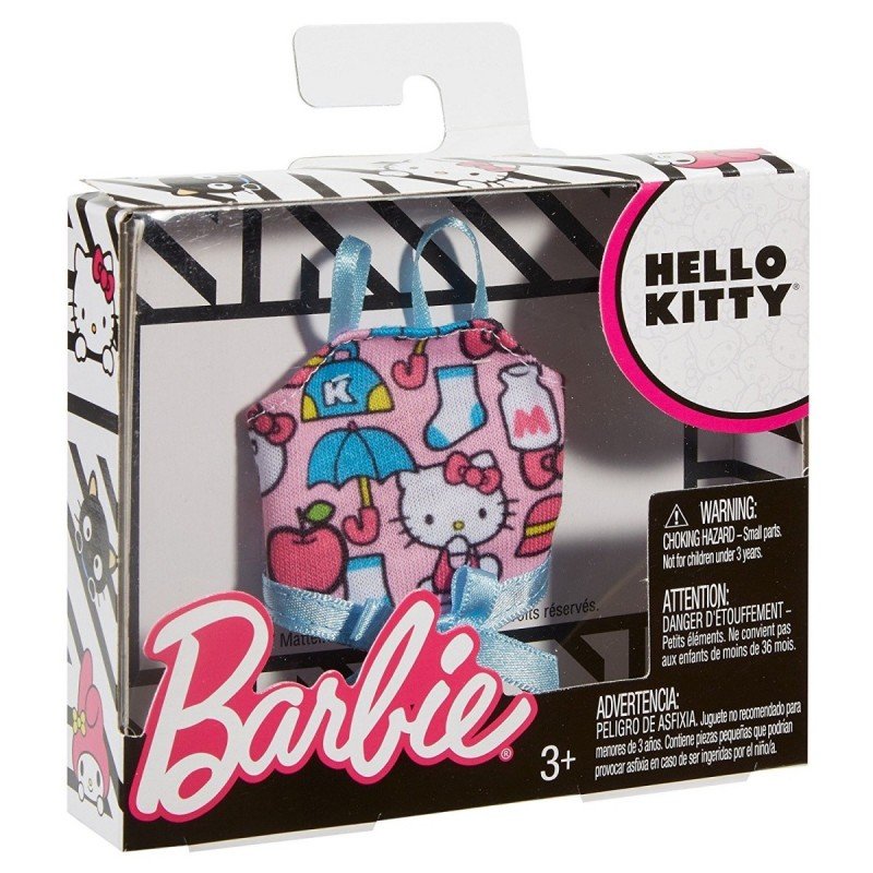 Barbie, ubranka z ulubieńcami Topy, FLP40/FLP42