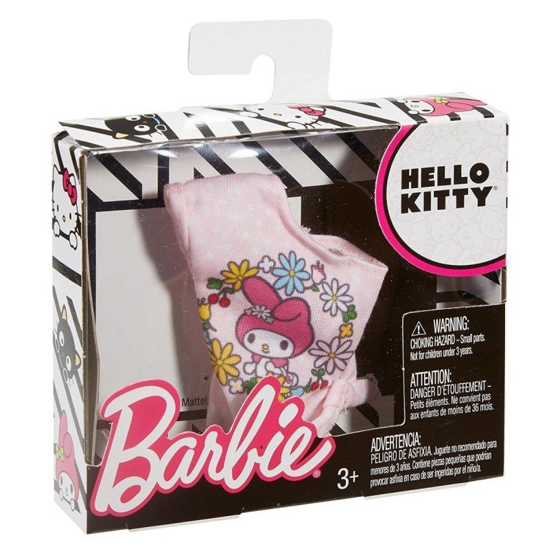 Barbie, ubranka z ulubieńcami Topy, FLP40/FLP43
