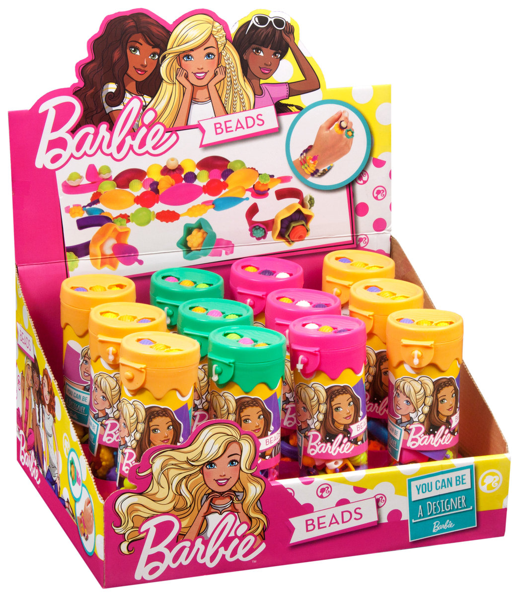 Barbie, zestaw kreatywny Koraliki