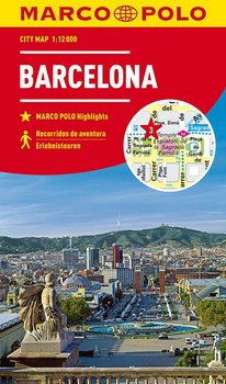 Barcelona.  Marco Polo Cityplan. Mapa turystyczna 1:12 000 - Opracowanie zbiorowe