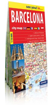 Barcelona. Plan miasta 1:16 000