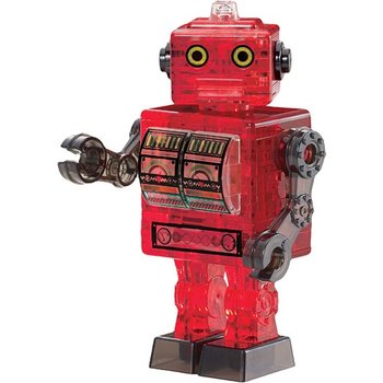 Bard Crystal, puzzle 3D, Robot czerwony - Bard
