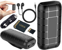 Bardzo Mały Mini Mikro Podsłuch Pluskwa 500 Godzin Nagrywania Bezprzewodowa