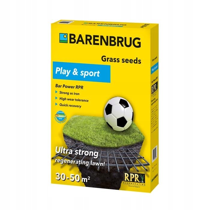 Barenbrug Nasiona Trawy Bar Power Rpr Play&Sport 1Kg