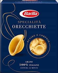 Barilla Orecchiette Makaron Muszelki 500G Włoski - Barilla