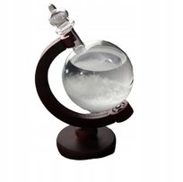 Barometr szklany Stormglass RESTEQ elegancki prognozator pogody z efektem k Inna marka