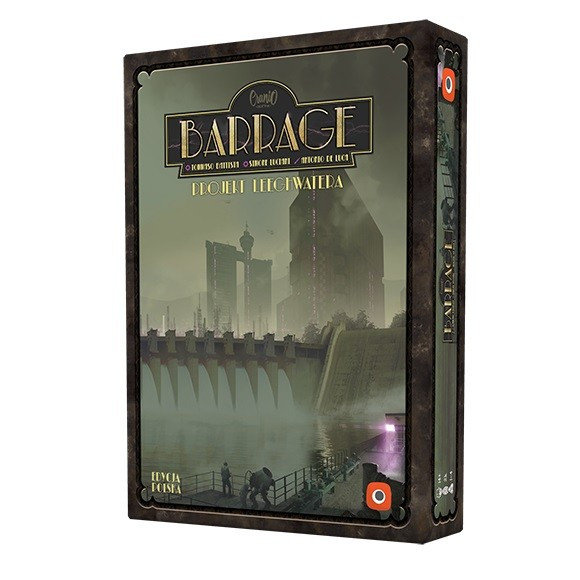 Barrage: Projekt Leeghwatera (PL), gra planszowa, Portal Games