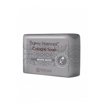 Barwa, Barwy Harmonii Cologne Soap, naturalne mydło kolońskie White Musk, 190 g - Barwa