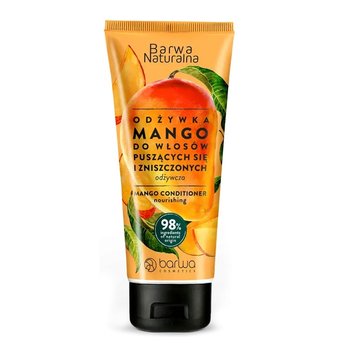 Barwa Cosmetics, Barwa Naturalna Odżywka Do Włosów Puszących Się I Zniszczonych Mango - Odżywcza, 200ml - Barwa
