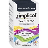 Barwnik do tkanin SIMPLICOL Expert, 150 g, czarny Simplicol