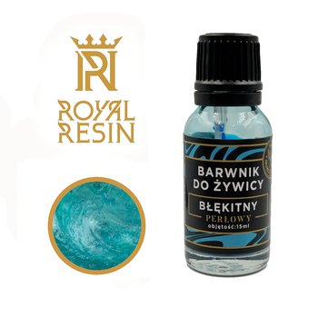 Barwnik do żywicy Perłowy BŁĘKITNY 15ml / Royal Resin - Inna marka