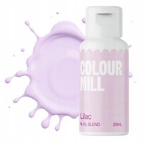 Barwnik olejowy do mas tłustych kremu czekolady fioletowy colour mill 20ml