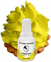 BARWNIK SPOŻYWCZY W ŻELU żółty jasny 20 g