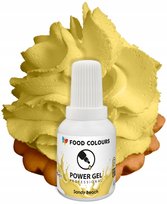 BARWNIK SPOŻYWCZY W ŻELU żółty piaskowy 20 g