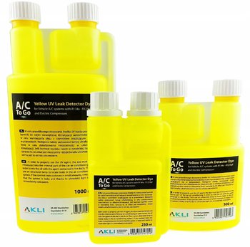 Barwnik UV 250 ml do olejów PAG POE PAO ESTER - AKLI