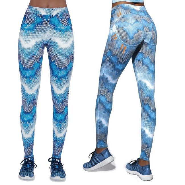 Nike Pro - Legginsy - sportowe, pushup 