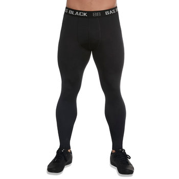 Bas Black, Legginsy męskie, Evergym, czarny, rozmiar S - Bas Black
