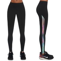 Damskie sportowe legginsy BAS BLACK Rainbow - inSPORTline