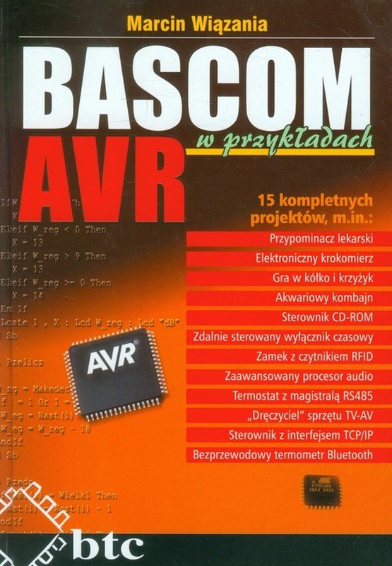 Bascom AVR w przykładach - Wiązania Marcin | Książka w Empik