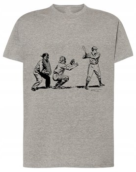 Baseball T-Shirt nadruk mecz zawodnik r.3XL - Inna marka