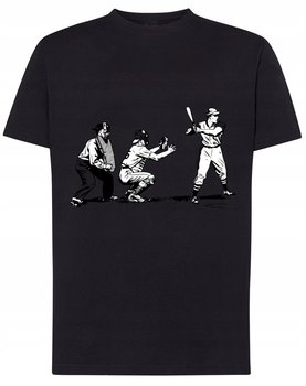 Baseball T-Shirt nadruk mecz zawodnik r.L - Inna marka