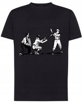 Baseball T-Shirt nadruk mecz zawodnik r.XL