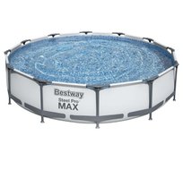 Basen 366 x 76 Steel Pro Max z konstrukcją #16416 sam basen stelaż + niecka