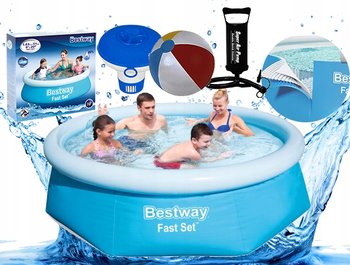 Basen ogrodowy, rozporowy, Bestway Fast Set, 244x61 cm  - Bestway