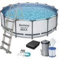 Basen ogrodowy, stelażowy, Bestway, zestaw 11w1, 457x122 cm, 56438 - Bestway