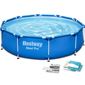 Basen ogrodowy, stelażowy, Bestway, zestaw 5w1, 305x76 cm - Bestway