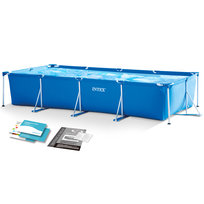 Basen ogrodowy, stelażowy, Intex, zestaw, 450x220x84 cm