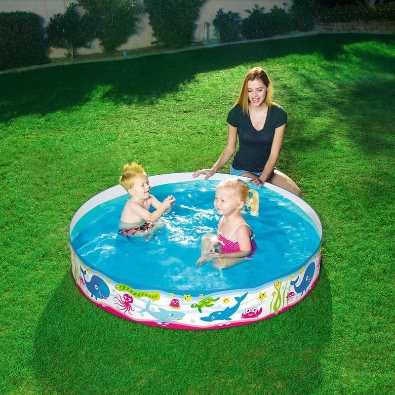 Basen rozporowy dla dzieci 152x25 cm, brodzik ogrodowy 435l, Bestway 55029