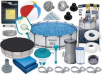 BASEN STELAŻOWY OGRODOWY BESTWAY 56408 305x76 AKCESORIA + POMPA + POKRYWA