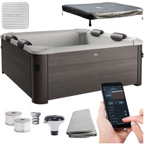 Basen z hydromasażem mSpa Tribeca 6 osobowe SPA panelowe ogrodowe 850l Wi-Fi