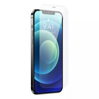 Baseus 2X Szkło Hartowane Do Iphone 12 Pro Max Z Osłoną Na Głośnik + Pozycjoner (Sgbl060802) (Case Friendly) - 4kom