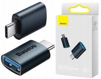 BASEUS Adapter Przejściówka gniazdo USB 3.1 do wtyk USB-C Przejście Łącznik