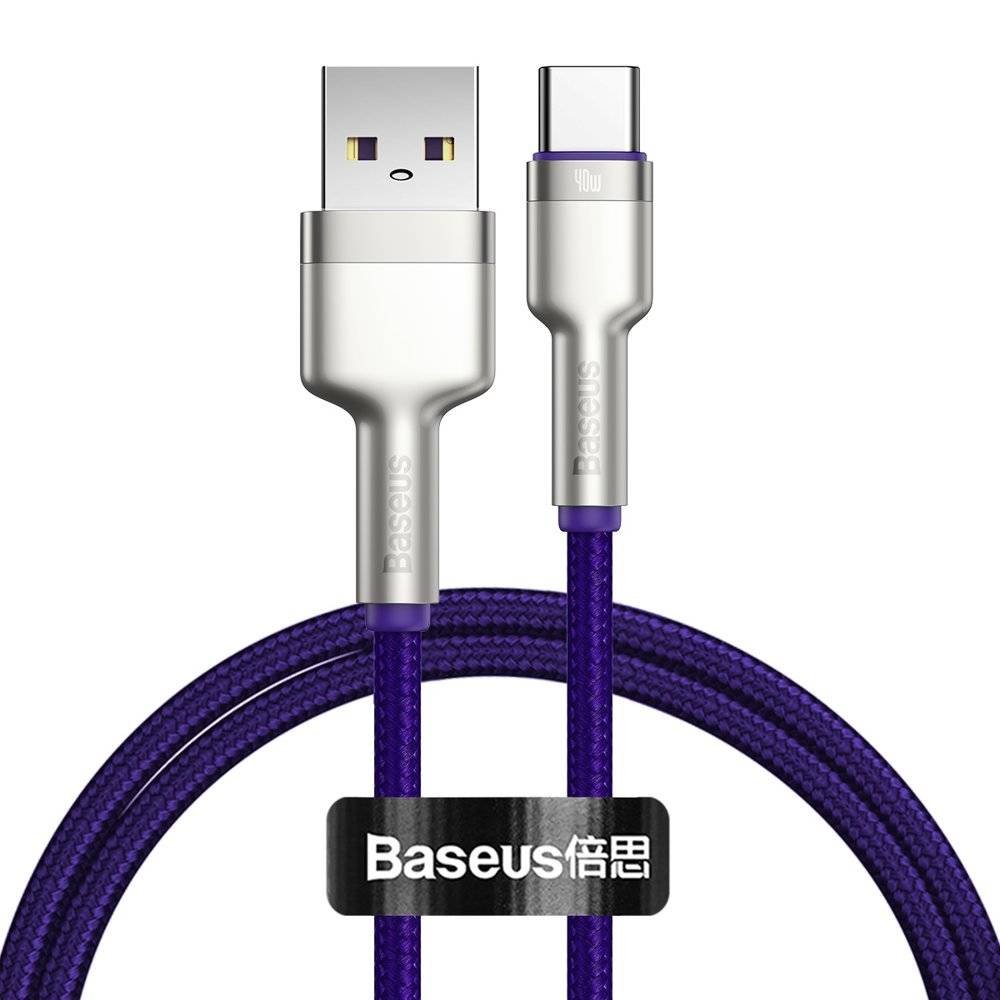 Фото - Кабель BASEUS Cafule Metal Data kabel USB - USB Typ C 40 W  SCP (Huaw (10 V / 4 A)