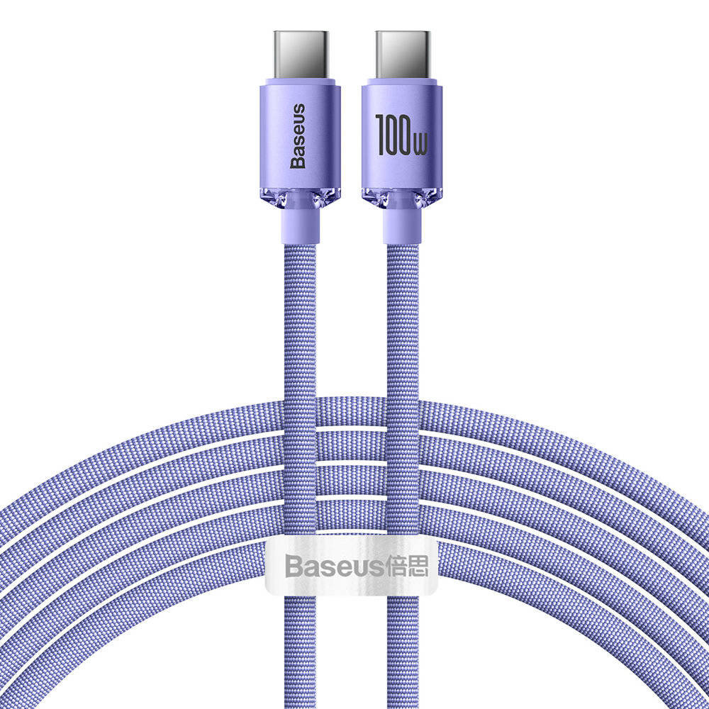 Фото - Кабель BASEUS Crystal Shine Series kabel przewód USB do szybkiego ładowania i tra 