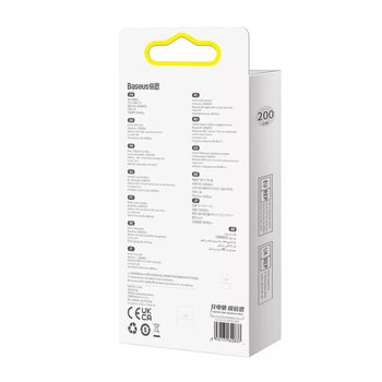 Baseus Dynamic 2 Series kabel USB-A - Lightning 2.4A 480Mb/s 2m fioletowy - Baseus