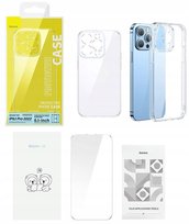 Baseus Etui Case + Szkło Do Iphone 14 Pro Max Baseus