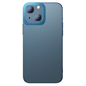 Baseus Glitter Case przezroczyste etui pokrowiec iPhone 13 niebieski (ARMC000603) - Baseus